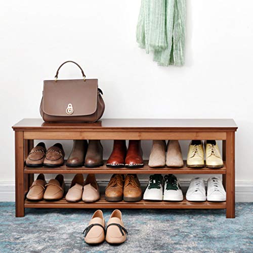 Banc de rangement pour chaussures à assemblage simple et rapide