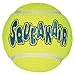KONG Air Dog Squeak air Tennis Ball Dog Toy, Large, Yellow, 6 Count