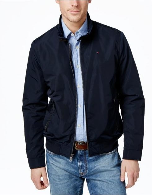 Tommy Hilfiger Men's Taslan Varsity Bomber Jacket