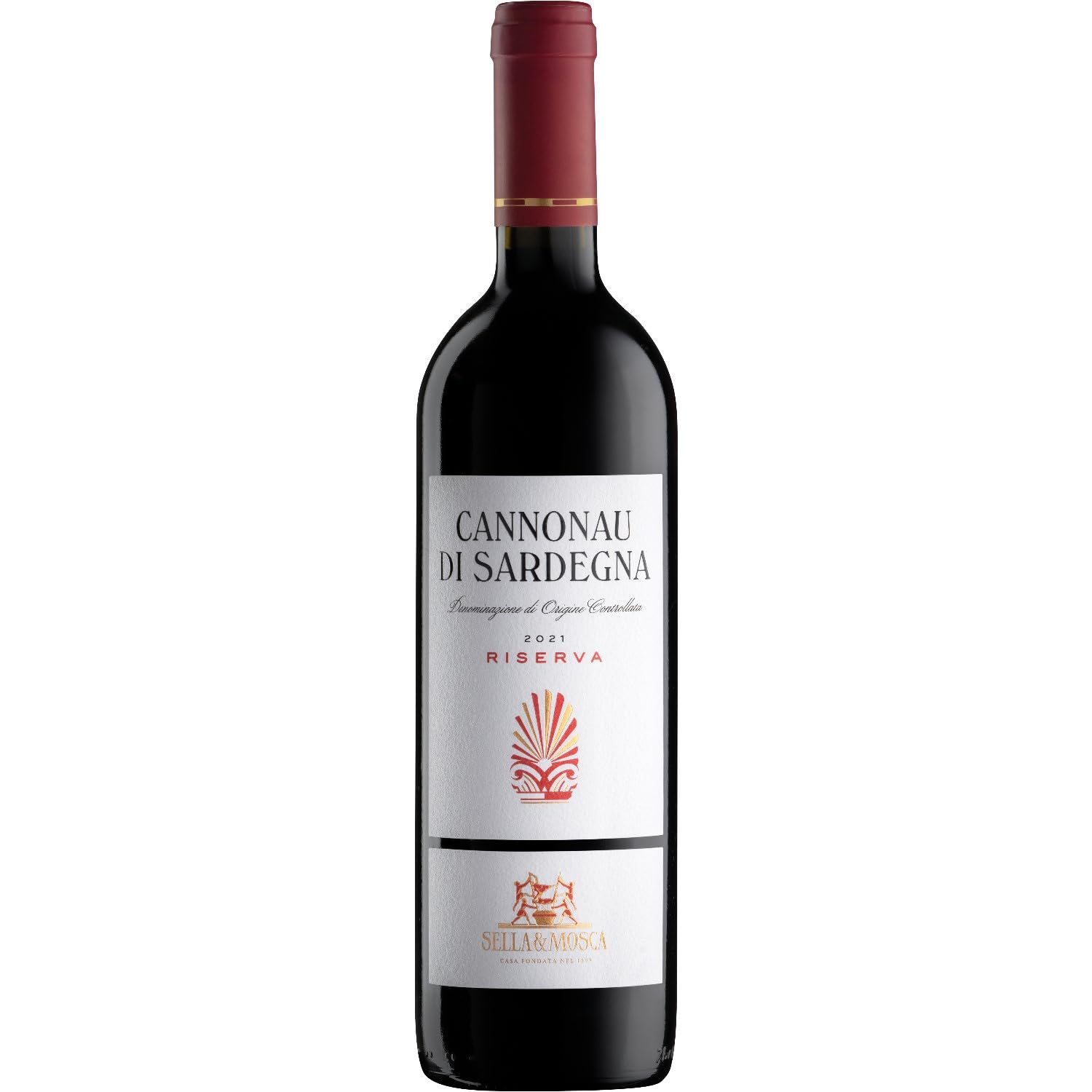 Sella & Mosca Cannonau di Sardegna DOC Riserva Rotwein Wein Trocken Sardinien Italien inkl. FeinWert E-Book (3 x 0,75l)
