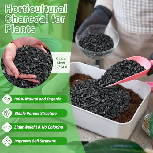 Image of Legigo 12QT Horticultural Charcoal- Natural Biochar Soil Amendment