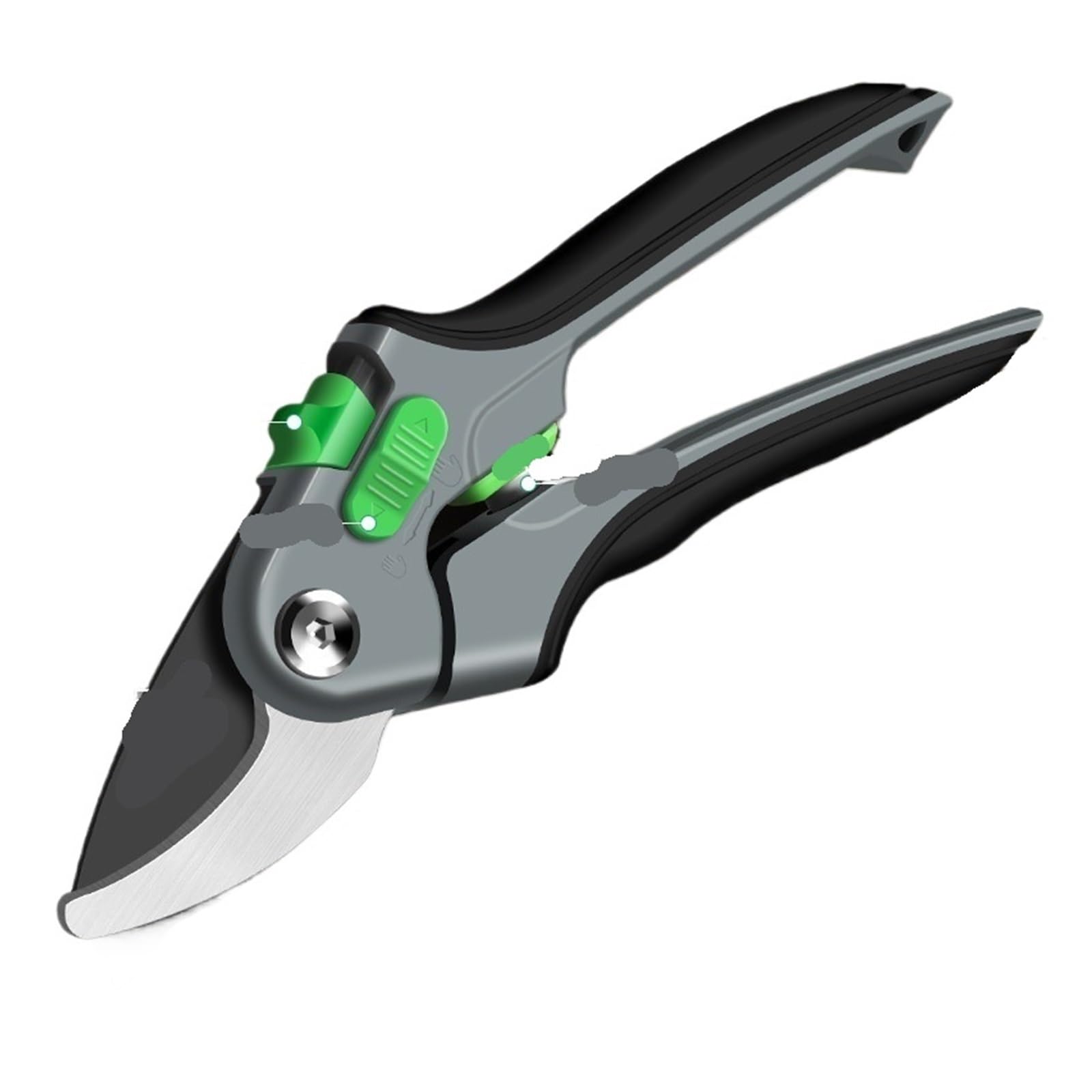 Bisxhvqjzkc Gold Trim Pruner Cut Horticulture Secateur Shrub(Gold)