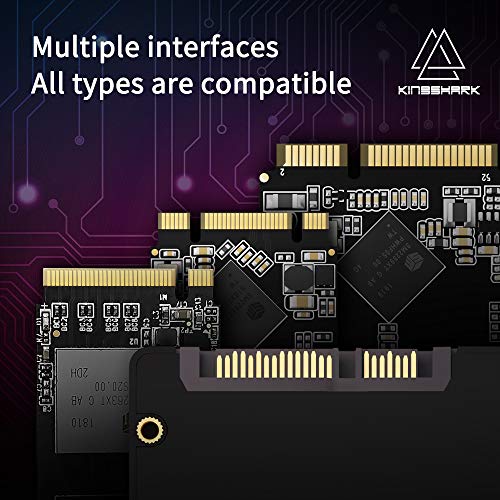 Image of SSD M.2 2260 64GB Internal Solid State Drive High-Performance Hard Drive for Desktop Laptop SATA III 6Gb /s (64GB, 2260