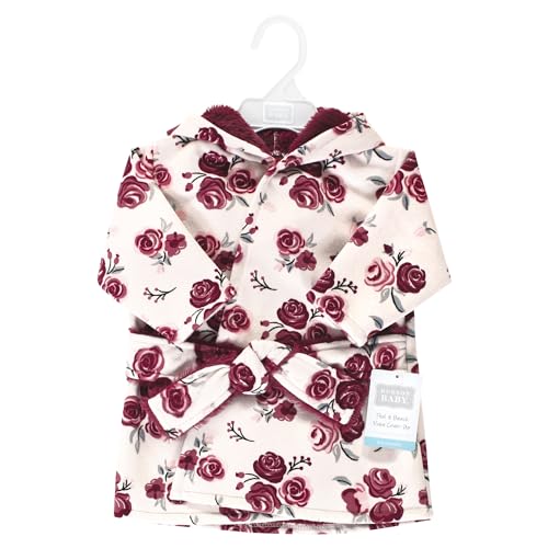 Image of Hudson Baby Unisex BabyMink with Faux Fur Lining Pool and Beach Robe Cover-ups