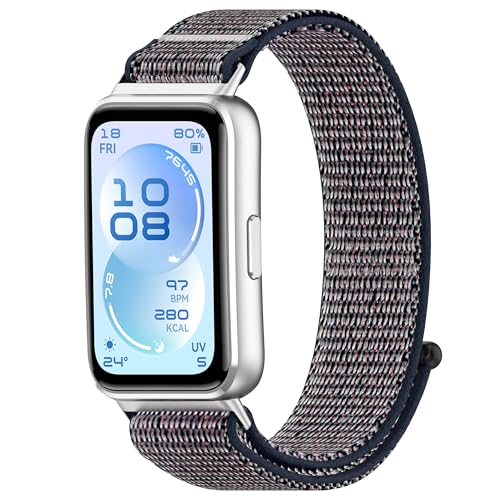 �݊��� For HUAWEI Band 11 Pro/HUAWEI Band 11 Aluminum ��p�o���h �����x���g �}�W�b�N�e�[�v�� �ʋC�i�C���� �X�|�[�c�o���h �ȒP���t�� �j�����p (�~�b�h�i�C�g�u���[)