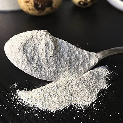 Shwally Magical Tooth Powder W/Hydroxyapatite & Fluoride Free Amish Eggshell + Coconut Charcoal & Peppermint Crystals - 100% Fluoride Free Remineralizing, Whitening & Polishing 200+ Brushings (2 Oz) #TOP7