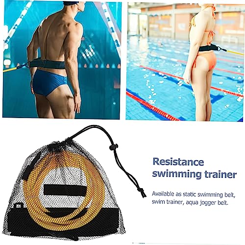 Entrenador de natación con cuerda de resistencia y cinturón miniatura 5