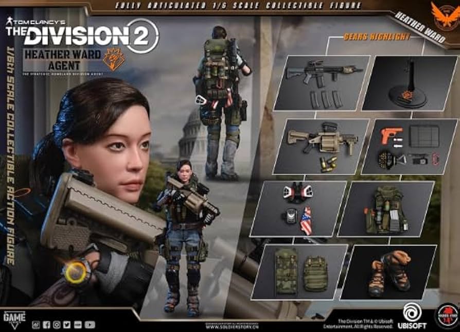 Amazon | [AC]SoldierStory 1/6 ディビジョン2 Heather Ward