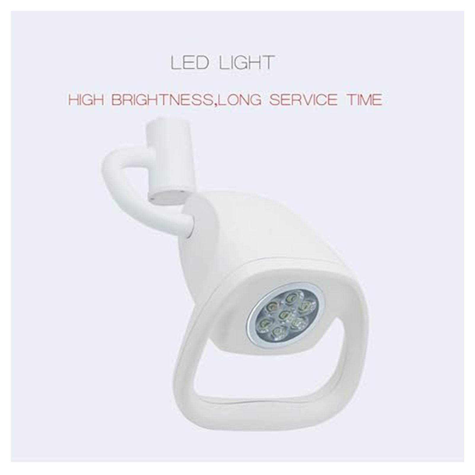 SenhE LED-untersuchungsleuchte, 21W, AC90-240V, Flexibler Schwenkarm zur Wandmontage, Helles LED-Licht für Tierarzt, Zahnarzt, Klinik und Schönheitssalons