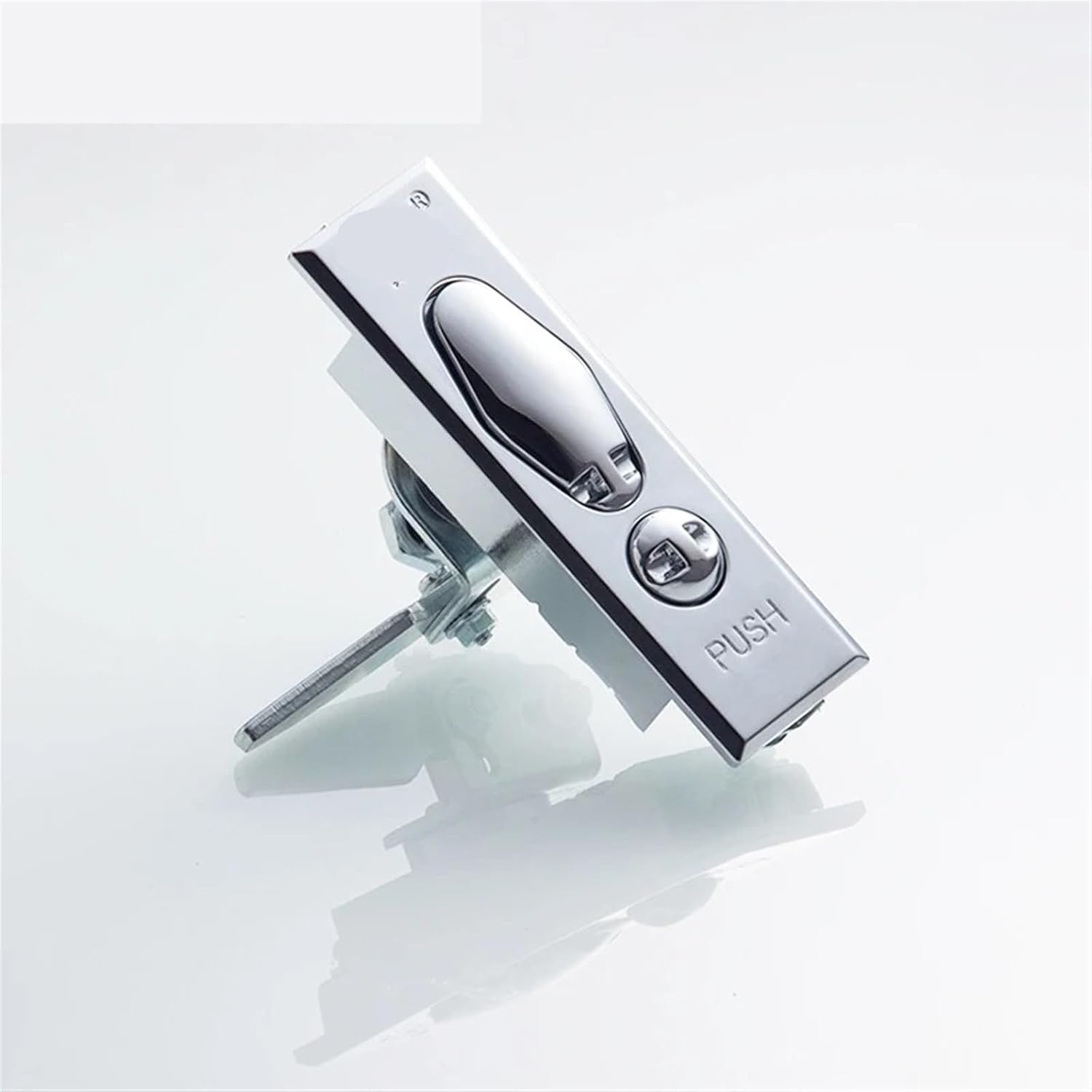 Handle Cabinet Key Lock Zinc Alloy for Bus Truck Car Plane Metering Lock Electric Cabinet Lock MS582 1Pcs(582-2-L)