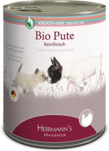Herrmanns Bio Pute 100 Prozent, 6er Pack (6 x 800 g)