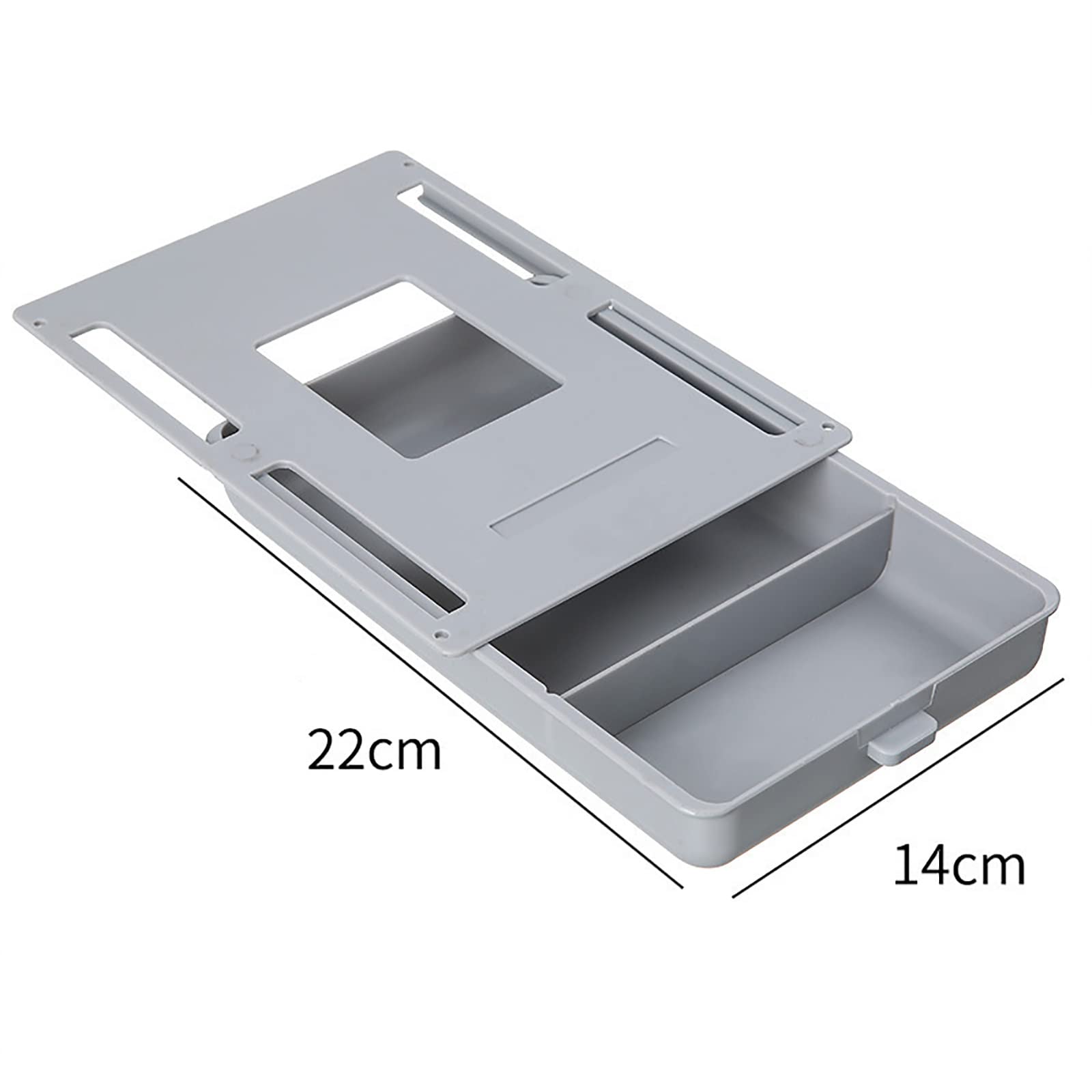 Amazon.co.jp: 取り付け式引き出し 収納ボックス 仕切り 大容量 両面