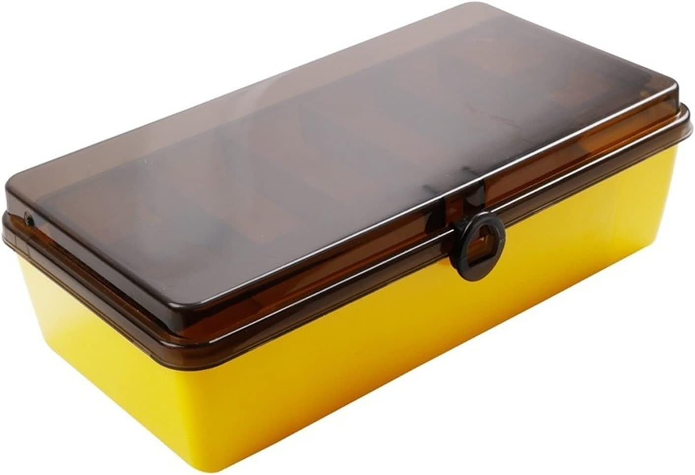 Storage Boxes and Trays Fishing Gear Accessories Box Double-Layer Tool Box Plastic Box Portable Multi-Layer Fishing Gear Fishing Tackle Accessory Boxes with Removable Divider