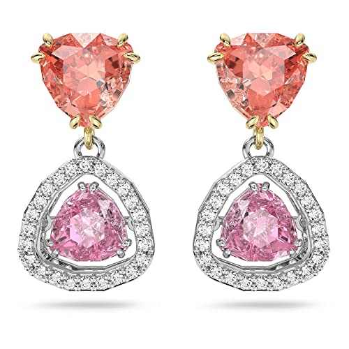 Swarovski Millenia Earrings, Multicolored, Mixed metal finish