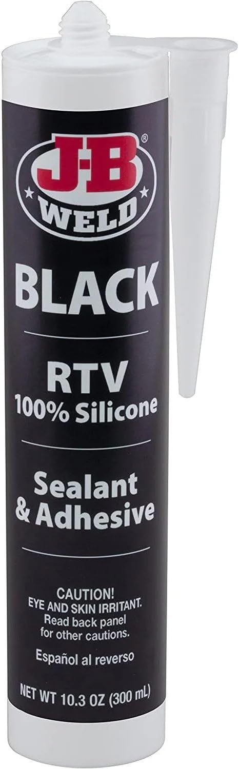 J-B Weld 31914 Red High Temperature RTV Silicone Gasket Maker and Sealant - 10.3 oz.