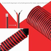 VIABRICO 0.75mm² 18 AWG Elektrischer Draht Hook-up Kabel Insgesamt 60 Meter [30 Meter schwarz und 30 Meter rot], Kupferummanteltes Aluminium-Kupferkabel, 12 V/24 V Gleichstromkabel – Ansicht 4