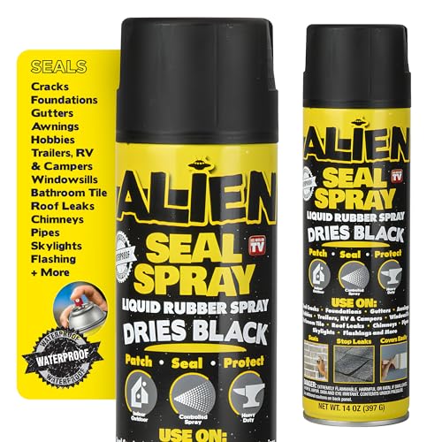 EMSON Liquid Sealant Spray - Dries Black