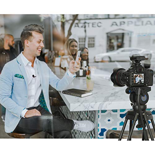 2.4G Wireless Microphone Lavalier For Smartphone Dslr Camera, New Boya Lapel Microphone System For Canon Nikon Camera Ios Android Mobile Audio Recorder Youtube Facebook Live Podcast (K1) #TOP1