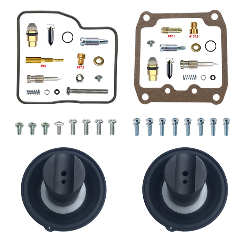 Kit di riparazione carburatore per motocicletta INTRUDER VS800 VS800GL 1992-2009 Kit di ricostruzione carburatore (kit di riparazione, galleggiante)