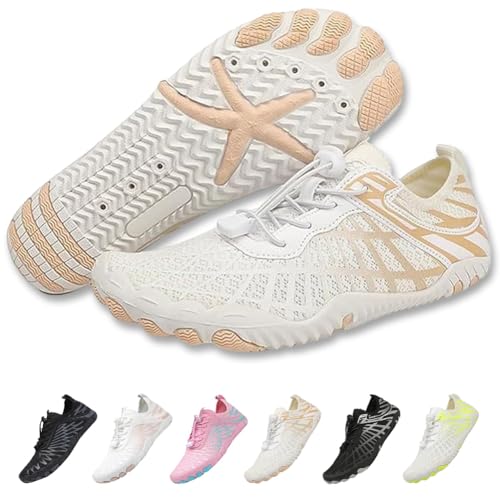 Image of Barefoot Shoes for Women & Men, Grounded Walking Hiking Barefoot Shoes, Wide Toe Box Non-Slip Water Athletic Footwear, Comfortable Vitality Barefoot Footwear, Trail Running Sneakers Unisex