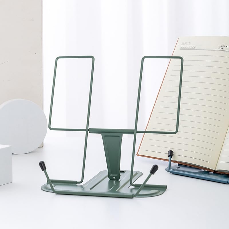 EooUooIPSimple Metal High-Quality Rust-Proof Reading Rack,Non-Slip Multifunctional Design Improves Spinal Health,Suitable for Study,Classrooms,Libraries,Adding Convenience and Flexibility.