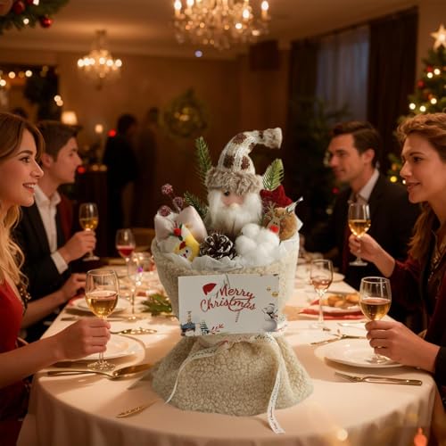 Fleurs de Noël cadeau idéal centre de table pour amie et maison