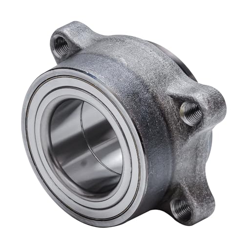Image of Detroit Axle - 2WD Pair Front Wheel Bearing Modules for 2003-2008 Infiniti FX35 [3.5L], 2 Wheel Bearing Modules 2004 2005 2006 2007 Replacement