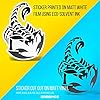 erreinge Native American Indian Sticker On Left Shaped Adhesive Pvc For decal Wall Mural Auto Moto Helmet Camper Laptop - 10 Cm #2