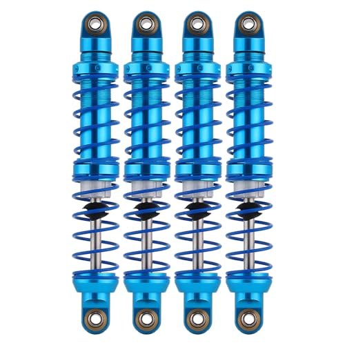 INJORA RC Shock Absorber Oil Adjustable Damper Set with Springs for 1/10 RC Truck Crawler Axial...
