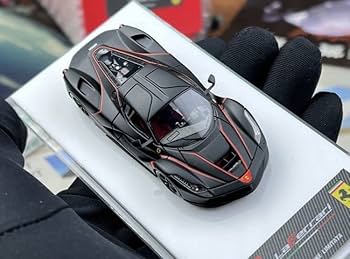 Amazon | 1/64 DMH ラフェラーリ Laferrari 黒 | ミニカー・ダイ