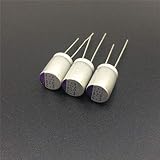 E-First 30pcs 2.5V 820uF SANYO OS-CON SEPC 8x13mm Ultra Low ESR Round Aluminum Ceramic Through-Hole Mount Capacitors