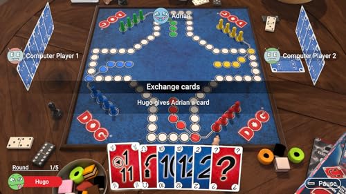 Markt + Technik 3 in1 Spiele Klassiker - Mensch ärgere dich nicht - Kniffel - DOG - Den letzten beißen die Hunde für PS5