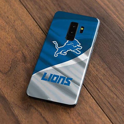 Skinit Decal Phone Skin Compatible with Samsung Galaxy S9 Plus - Officially Licensed NFL Detroit Lions Design