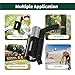Lbraxyi Spray Paint Marking Pistol Easy Paint Marking Wand for Side Push Inverted Marking Spray Paint Cans, Ideal for Survey, Construction, Tree Marking, Driveways, 12 inch, Black
