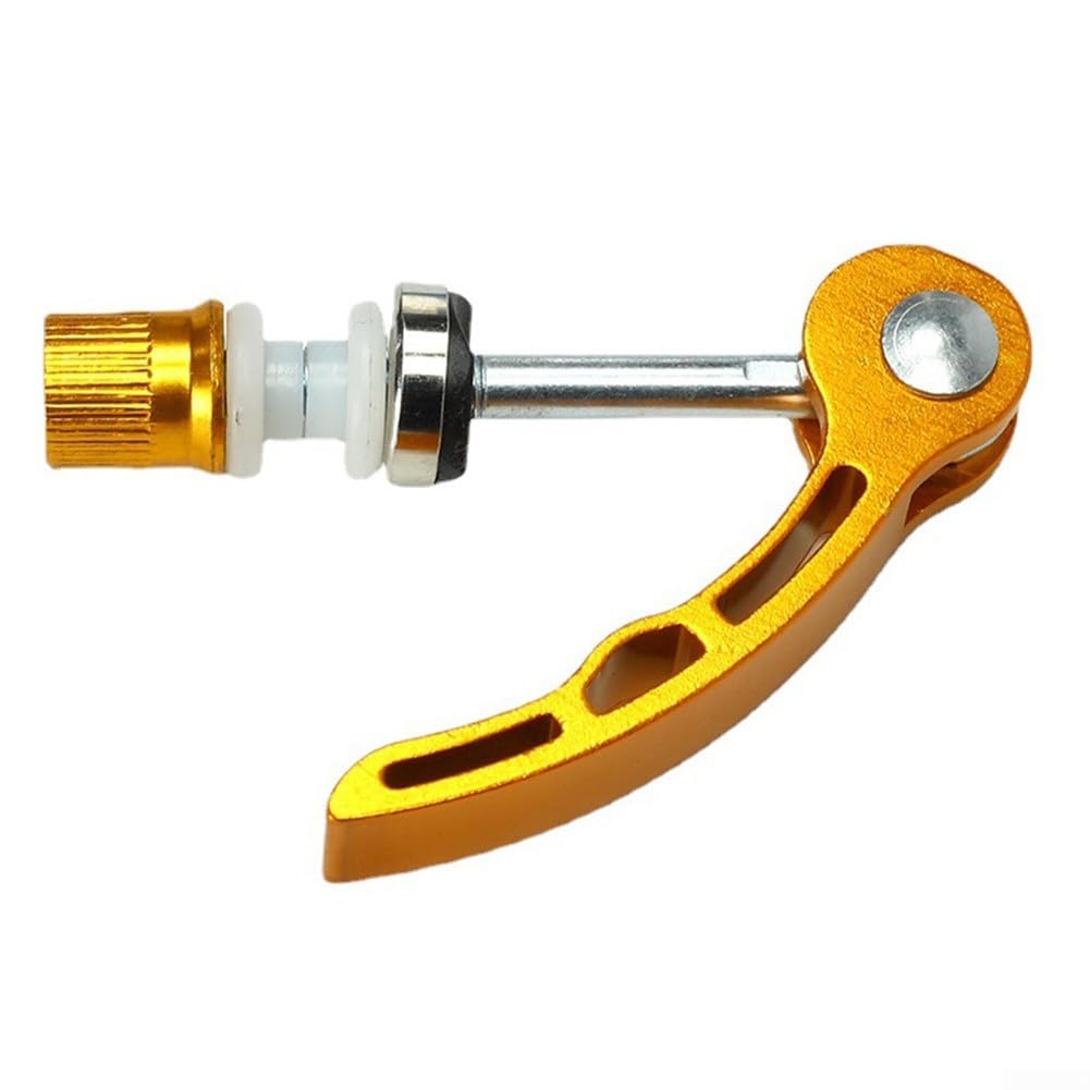 M6 x 45 mm Schnellspann-Sattelstützen-Schraube für Fahrräder und Roller (M8 x 65 mm, Schwarz) Auto & Motorrad