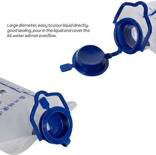 Miniatura 4 de Bolsa de enema para limpieza de colon 40.6 fl oz hogar reutilizable colon enema bolsa kit de limpieza portátil