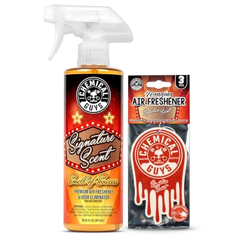 Chemical Guys, Signature Air Freshener & Hanging Freshener Combo, 16 oz - image 1