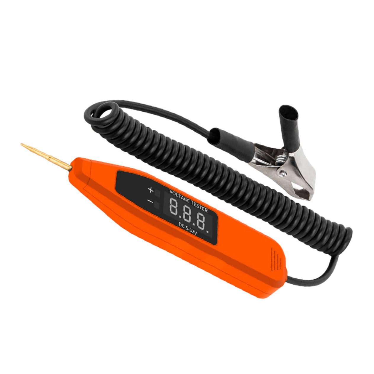 Zerodeko 4 Pièces Stylo de test de tension stylo testeur de tension de voiture numérique fusible voiture outil de testeur de fusibles de voitures testeur électrique automatique électronique