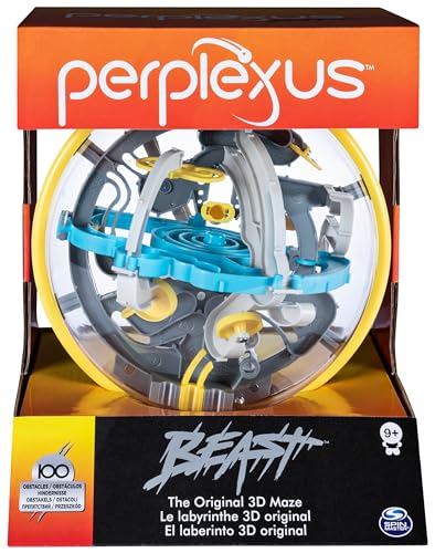 Spin Master Games Perplexus Beast, 3D-Kugellabyrinth mit 100 Hindernissen - für fingerfertige Perplexus-Fans ab 9 Jahren Spin Master Games Perplexus Beast, 3D-Kugellabyrinth mit 100 Hindernissen - für fingerfertige Perplexus-Fans ab 9 Jahren