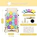 Star Reward Jars for Kids-Magnetic Reward System with Colorful Letter Stickers, Motivational Tool for Home & Classroom, Star Reward Chart for Potty and Behavior Training (Color Stars)