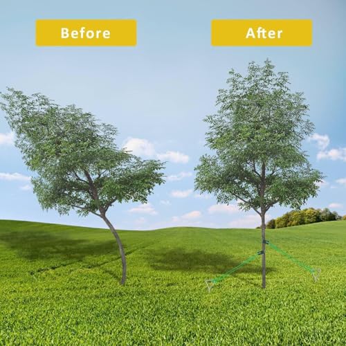 Kit de piquetage d'arbre résistant aux intempéries pour auvent - 4