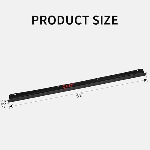 Miniatura 3 de KARPAL Tapa de alerón de moldura para portón trasero, protector superior compatible con Chevy Silverado GMC Sierra 1999-2006, repuesto GM1909101,