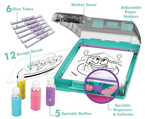 Crayola Sprinkle Art Shaker, Rainbow Arts and Crafts, Gifts for Girls & Boys, Ages 5, 6, 7, 8 - Thumbnail 3