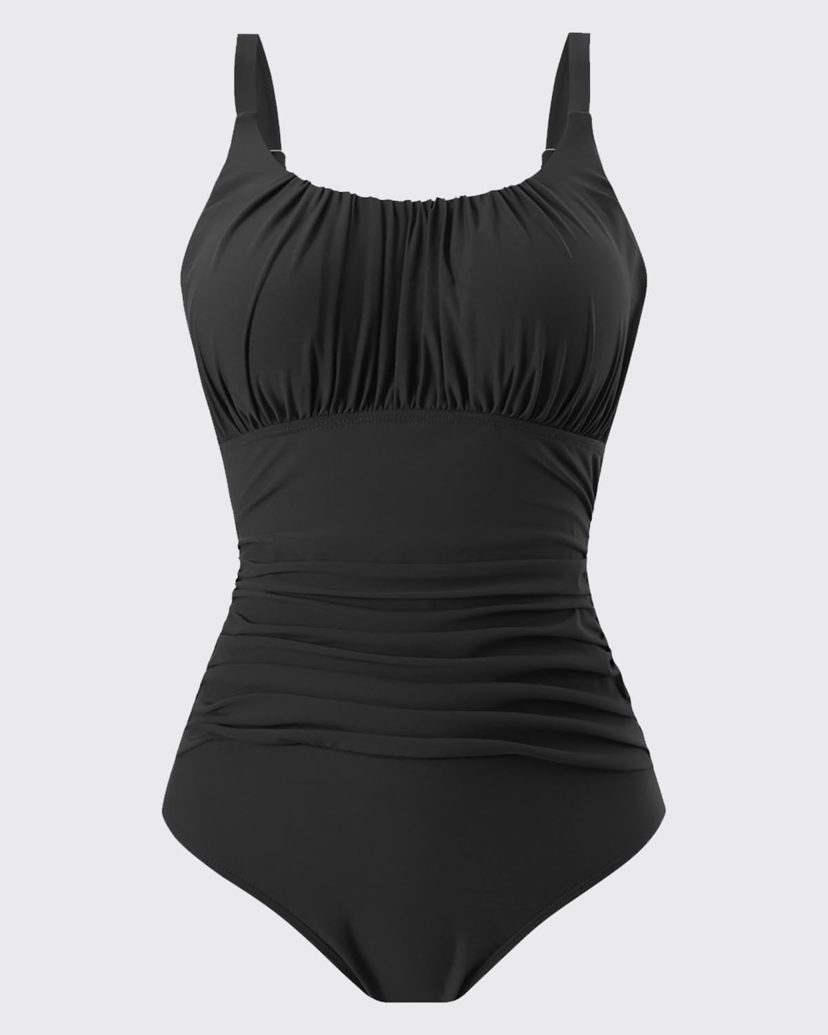 YNIQUE Maillots de Bain Une pièce pour Femmes Contrôle du Ventre Elégant Amincissant Monokini Gainant Push Up Maillot de Bain avec Rembourré