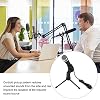 HUIOP Condenser Microphone Kit with Smooth Sound Quality Perfect for Singing and Recording, Durable Metal Construction, Black, Includes 1 USB Mic and 1 Tripod #3