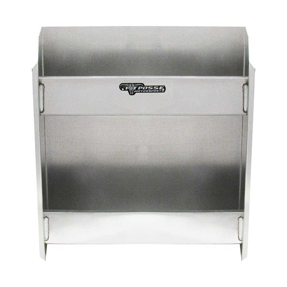 Pit Posse 469 Aluminum Junior Oil Cabinet Storage Rack Shelf