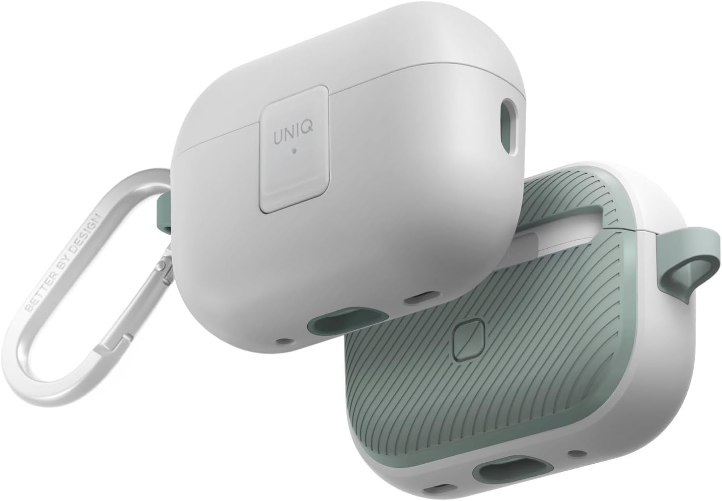 UNIQ Clyde Lock Case Compatible with Airpods Pro 2nd Gen (Royal Blue/Dark Grey)