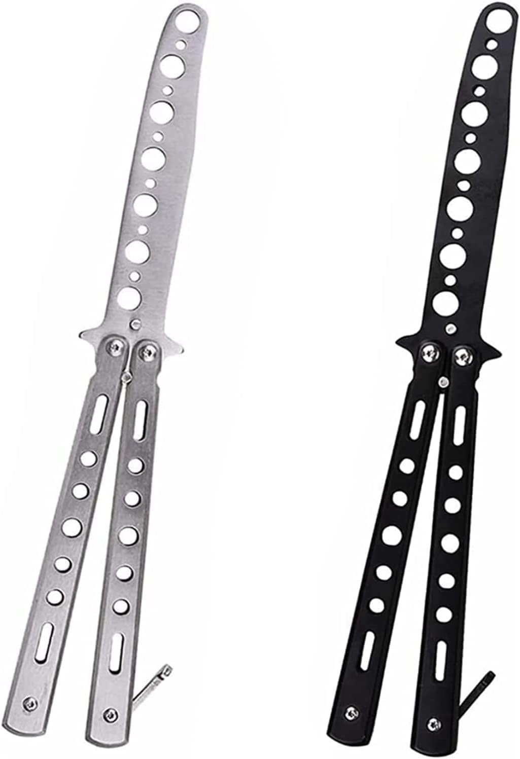 Butterfly Knife Practice Knife,2Pc Practice Butterfly Knives,Butterfly