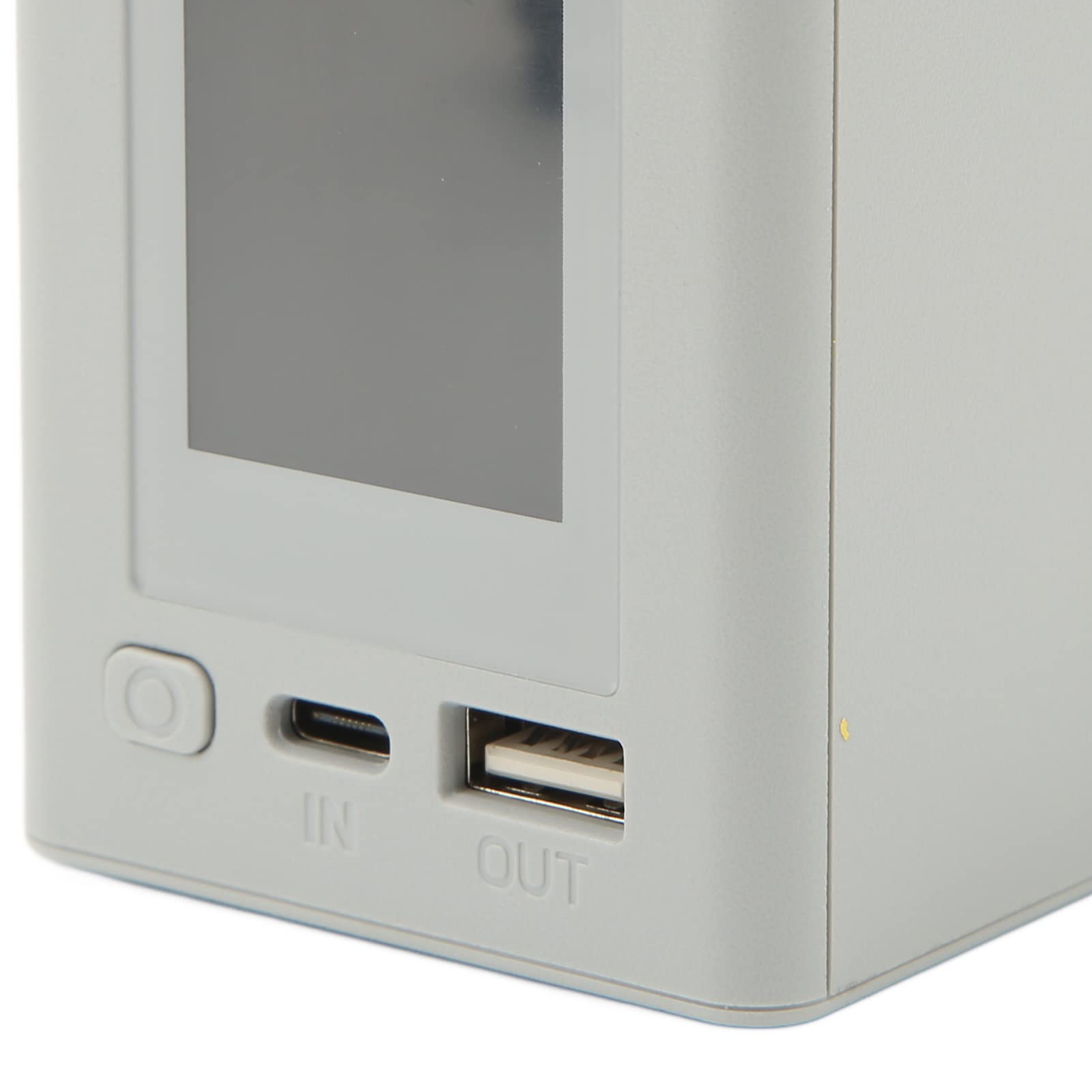 Domary Hub di Ricarica a 2 Vie PD Caricatore Batteria a Colori di Ricarica Rapida USB LCD Caricatore della Batteria per Mini 3 Drone Grigio