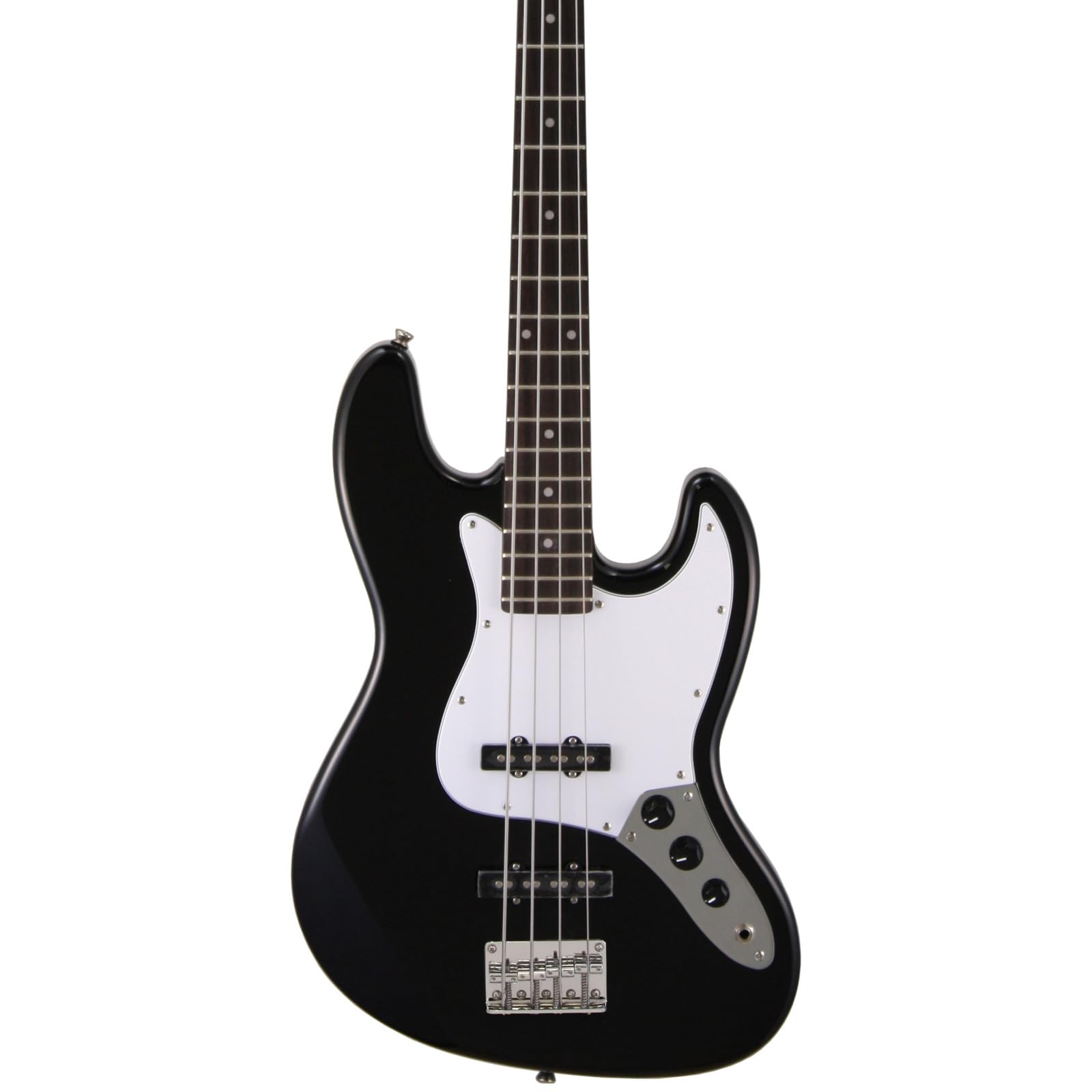 Aria STBJBBL Jazz Bass - White